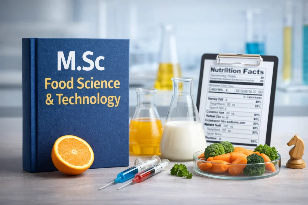 MSc food and nutrition college in hyderabad